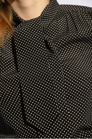 Saint Laurent Shirt with dotted pattern