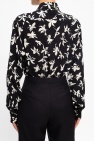 Saint Laurent Floral motif shirt