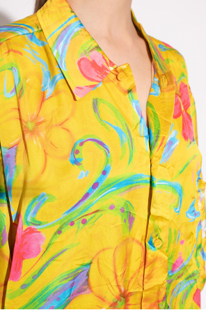 Balenciaga Koszula z motywem kwiatowym