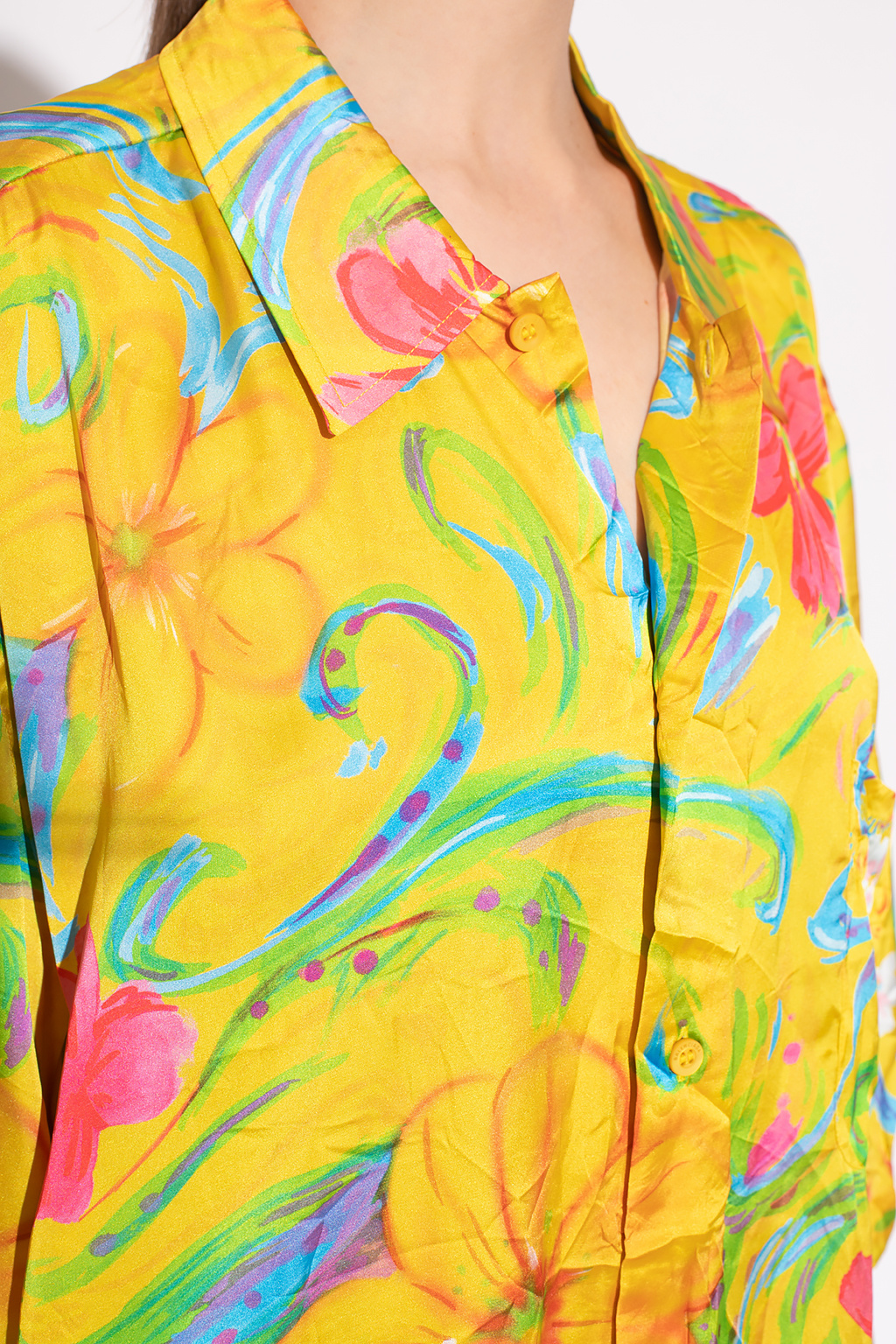 Balenciaga Shirt with floral motif
