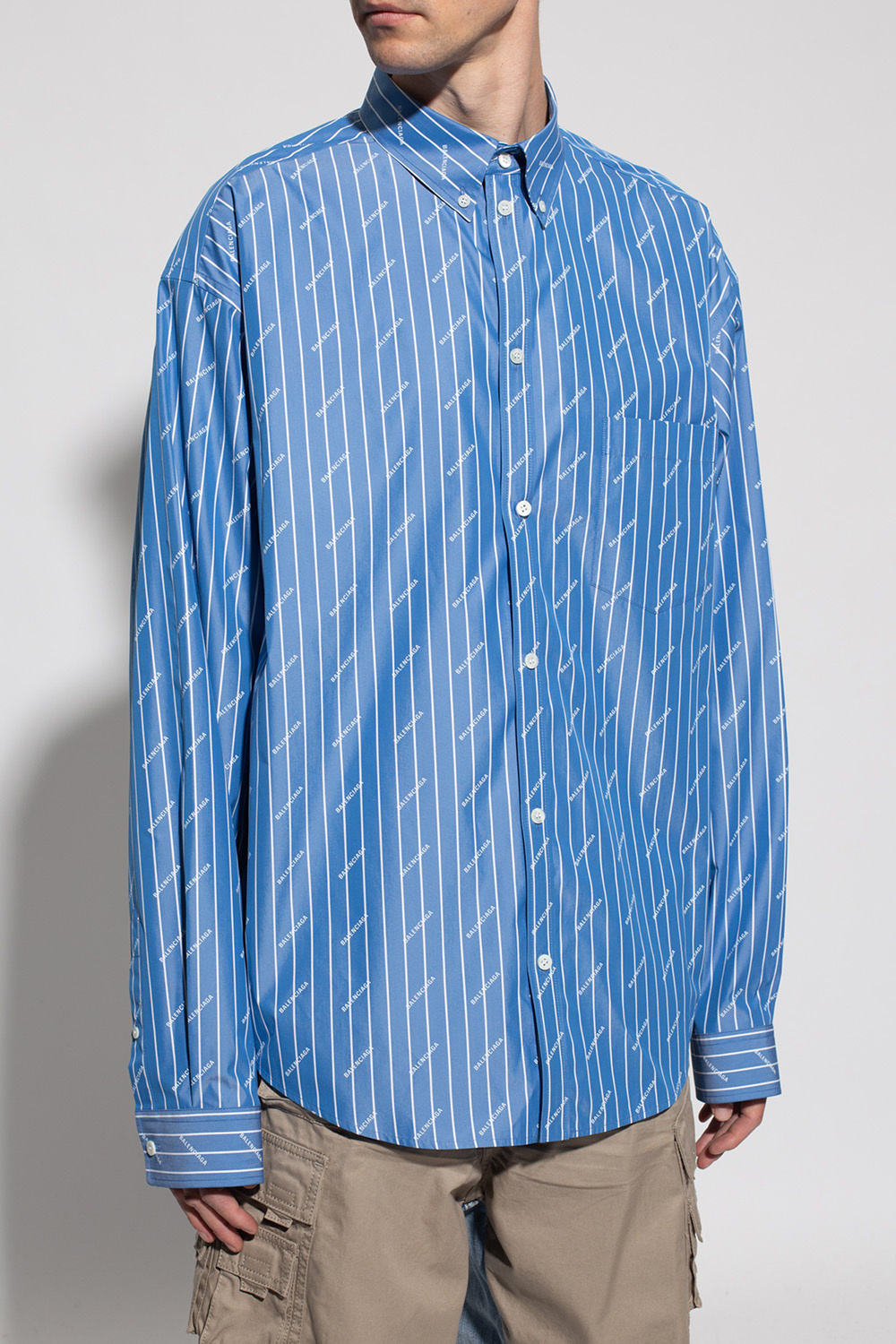 Balenciaga Pinstriped shirt