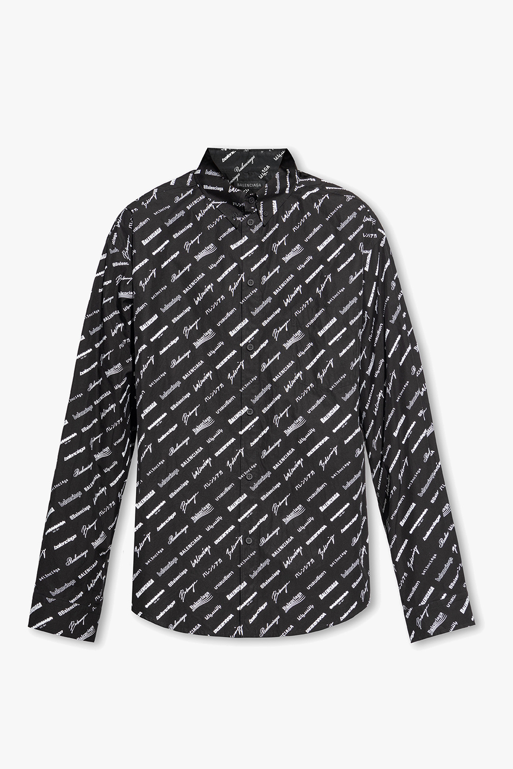 Balenciaga polo z logo versace jeans couture t shirt