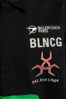Balenciaga T-shirt Script Artichoke Misty Sage