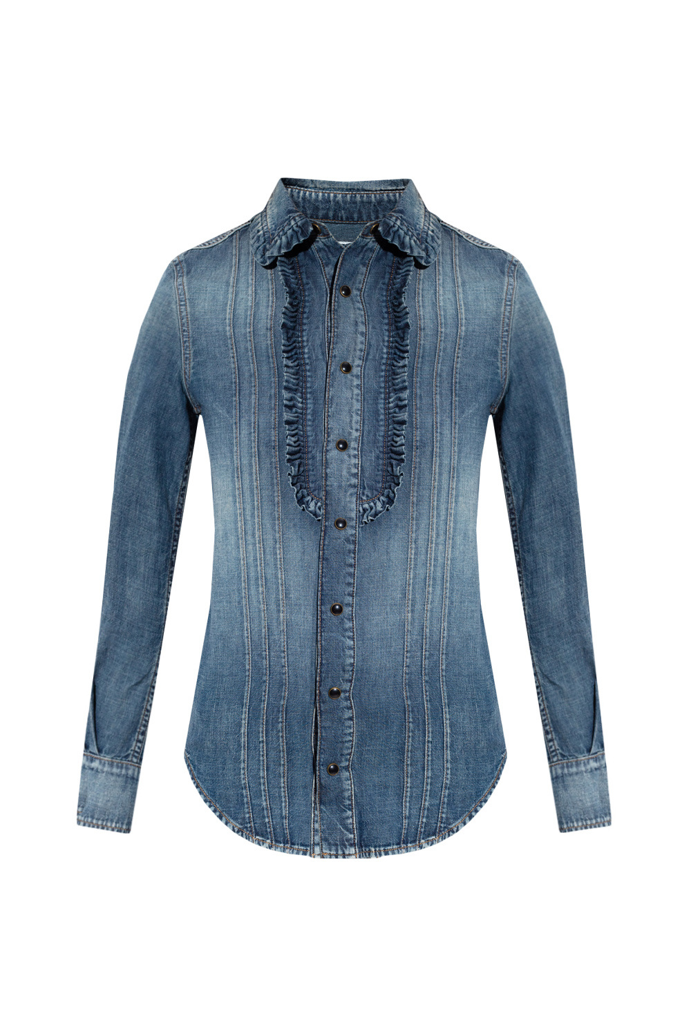 Saint Laurent Красивая винтажная рубашка yves saint laurent