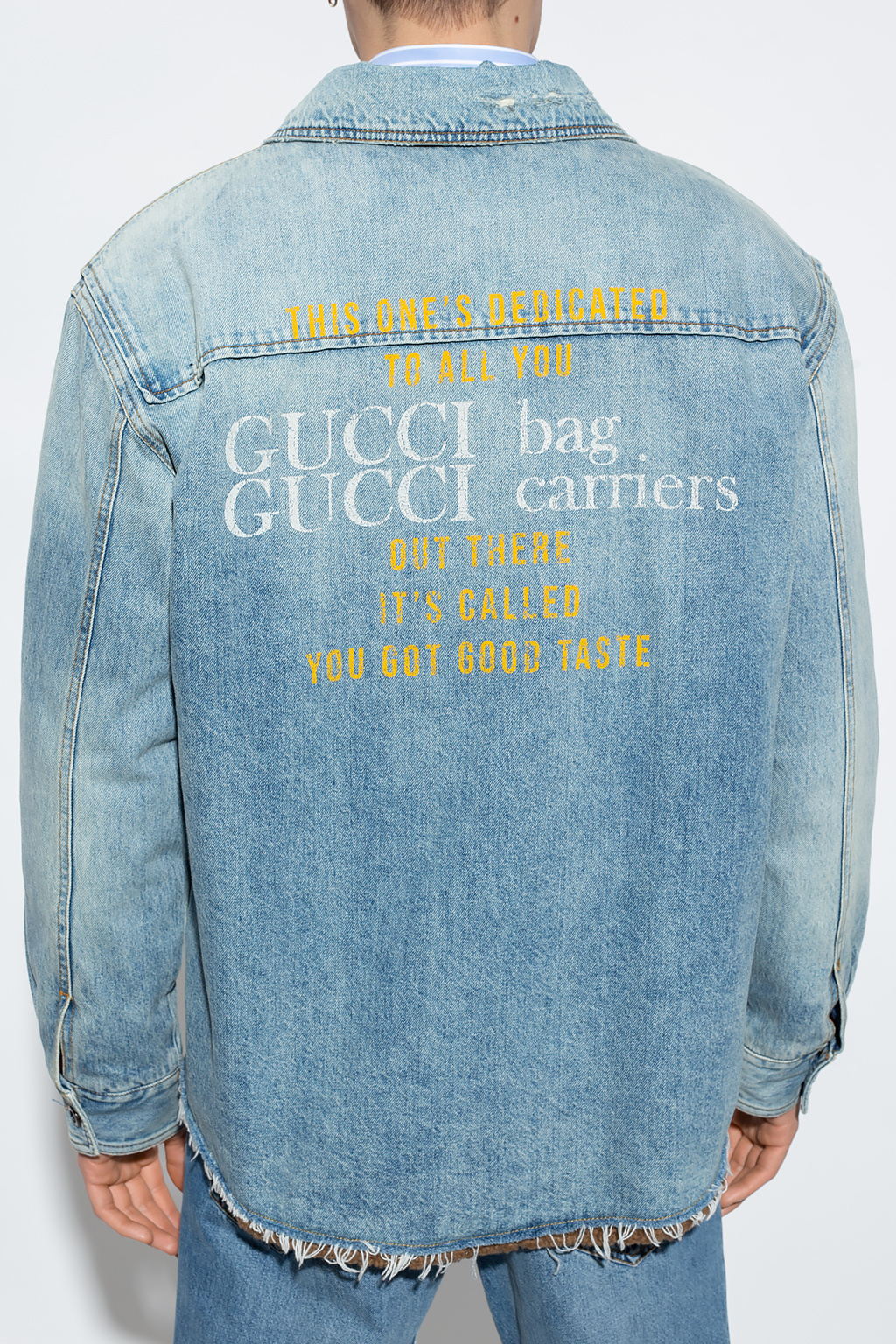 Gucci Insulated denim jacket