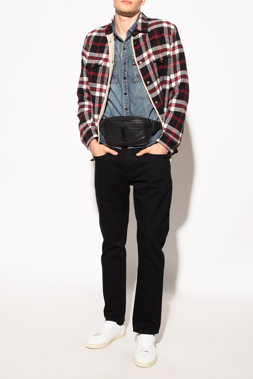 Saint Laurent Checked jacket