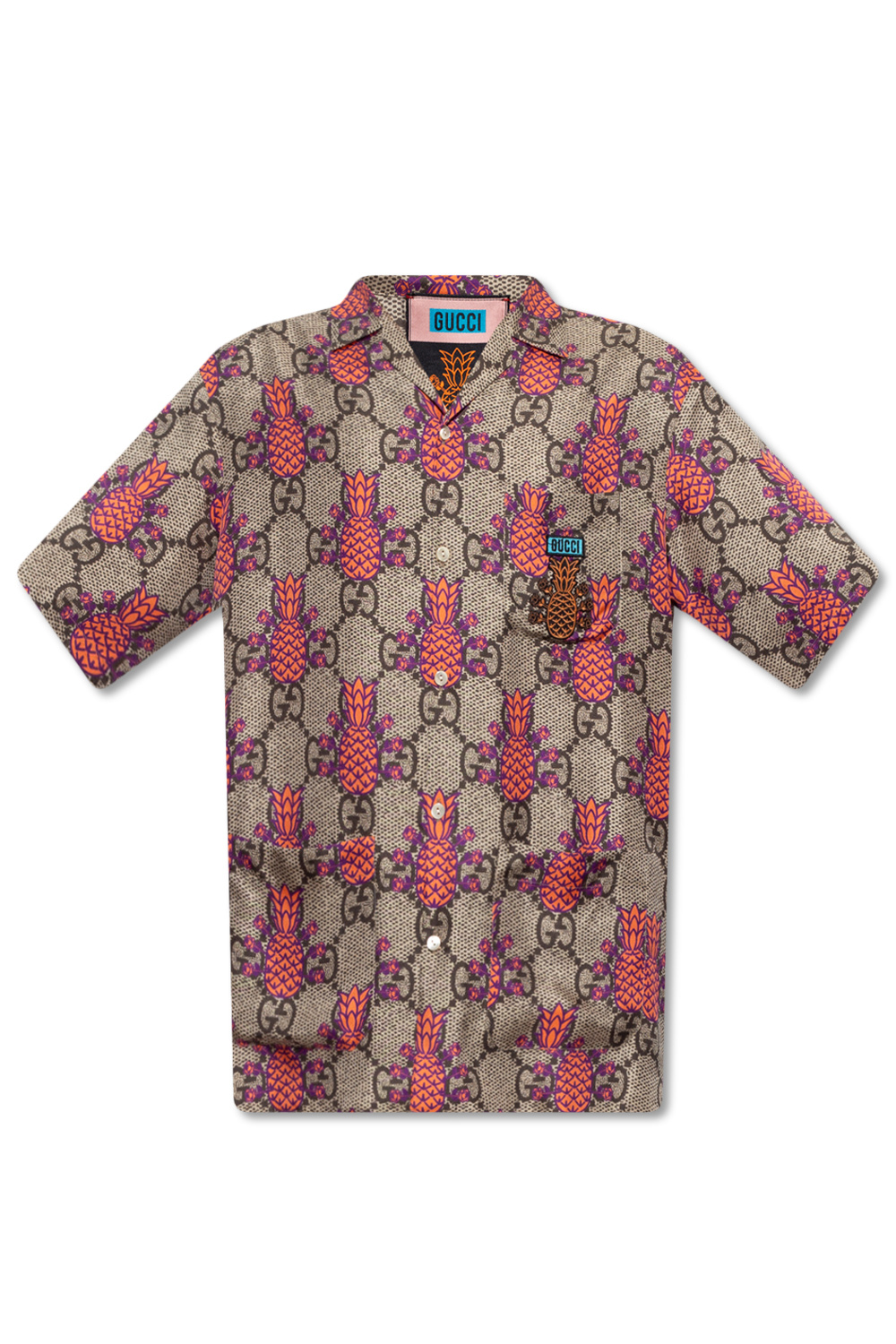IetpShops Bolivia - sleeved shirt Gucci - The 'Gucci Pineapple' collection  short - Gucci KOBIETY BUTY NA OBCASIE