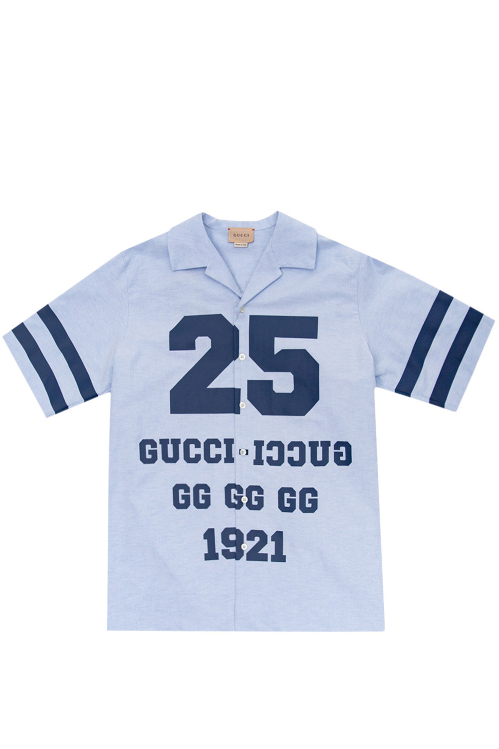 gucci Bee Kids ‘25 gucci Bee 1921’ shirt with logo