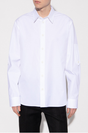 Bottega abstract-pattern Veneta Cotton shirt