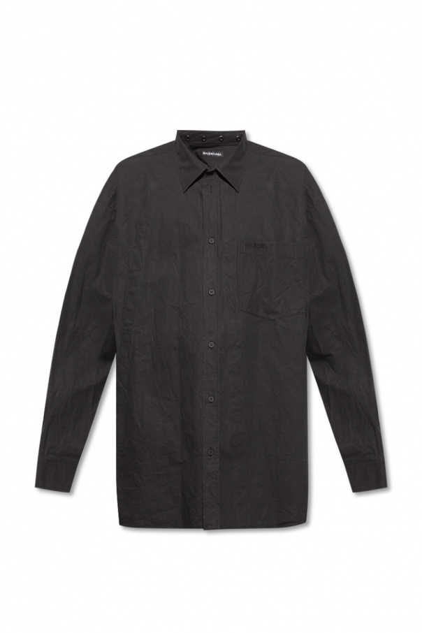 Balenciaga ‘Snap’ oversize shirts shirt
