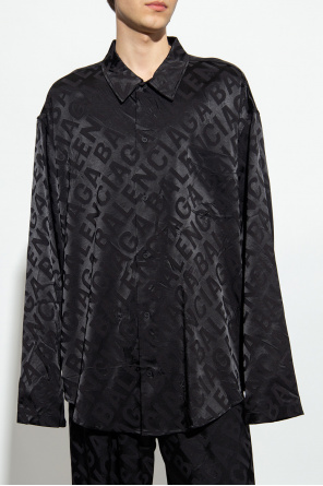 Balenciaga Oversize blacksilver shirt