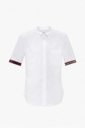 Short-sleeved cotton shirt od Alexander McQueen