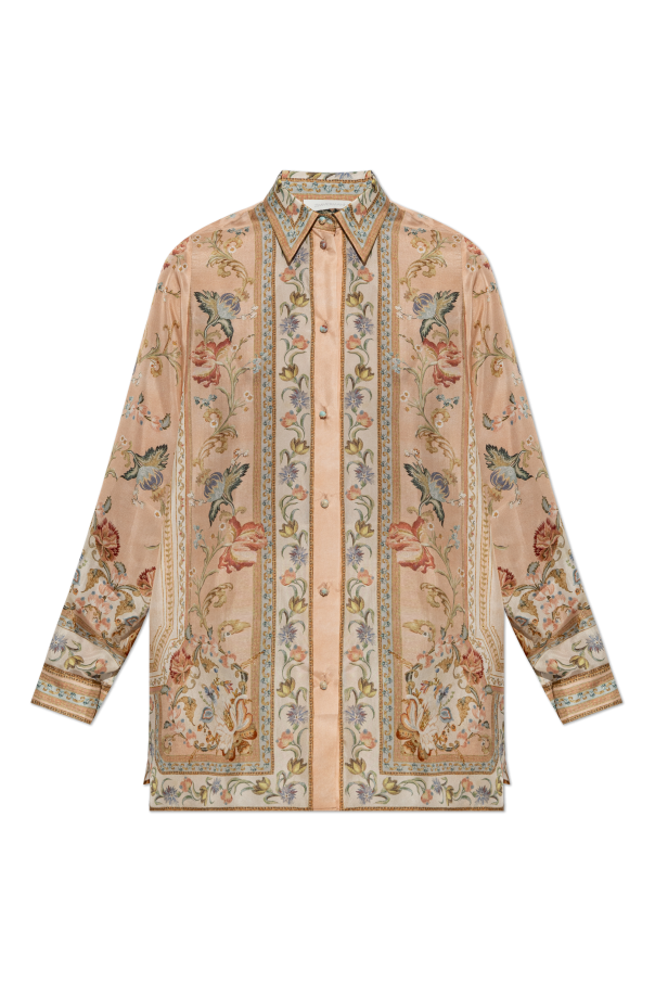 Loose-fit silk shirt od Zimmermann