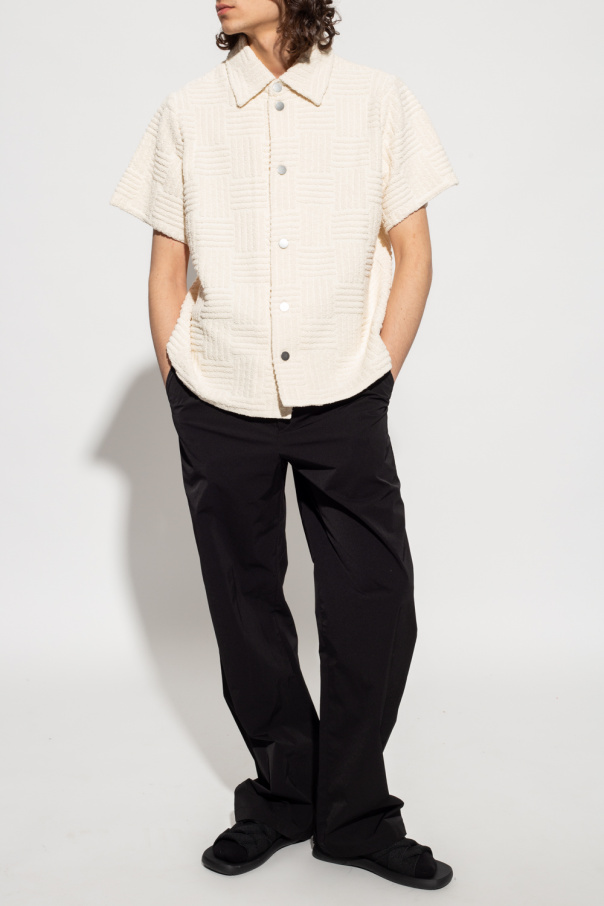 White Shirt with short sleeves Bottega Veneta - Vitkac Italy