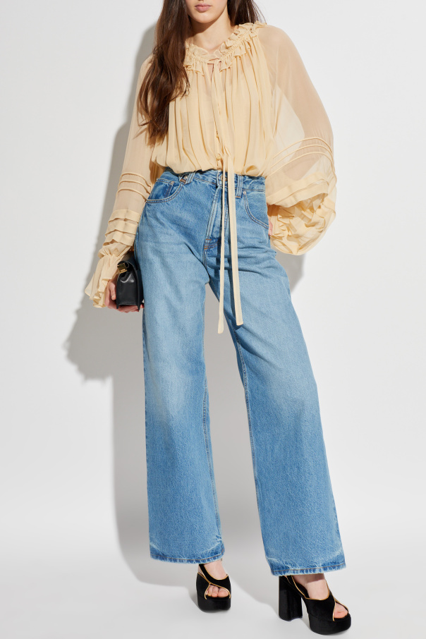 Zimmermann Silk shirt "Rebellion Corded"