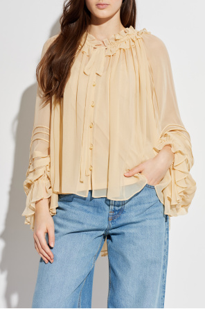 Zimmermann Silk shirt "Rebellion Corded"