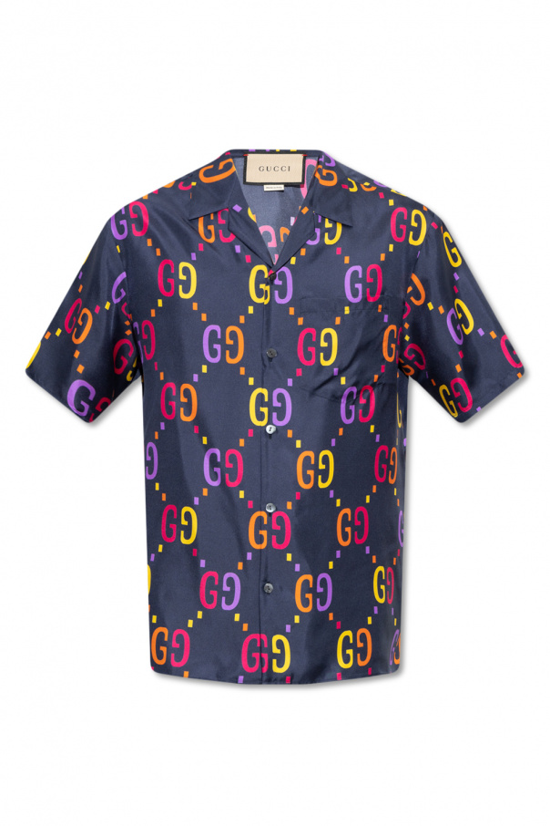 Gucci Silk shirt with short sleeves