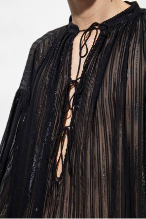 Saint Laurent saint laurent black tweed blazer