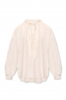Saint Laurent saint laurent henley blouse