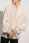 Saint Laurent saint laurent henley blouse