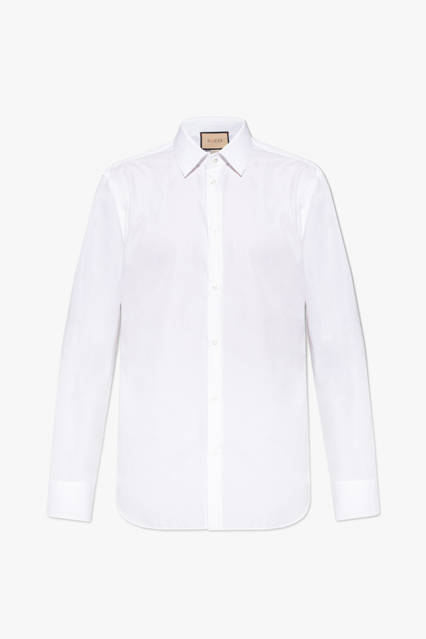 Cotton shirt with logo od Gucci