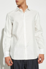 Emporio Armani WHITE Cotton shirt with monogram