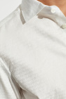 Emporio Armani WHITE Cotton shirt with monogram