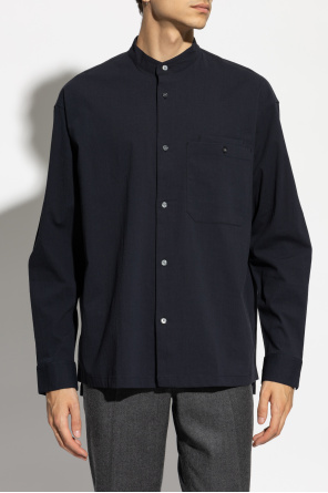 Emporio Armani Shirt with stand-up collar