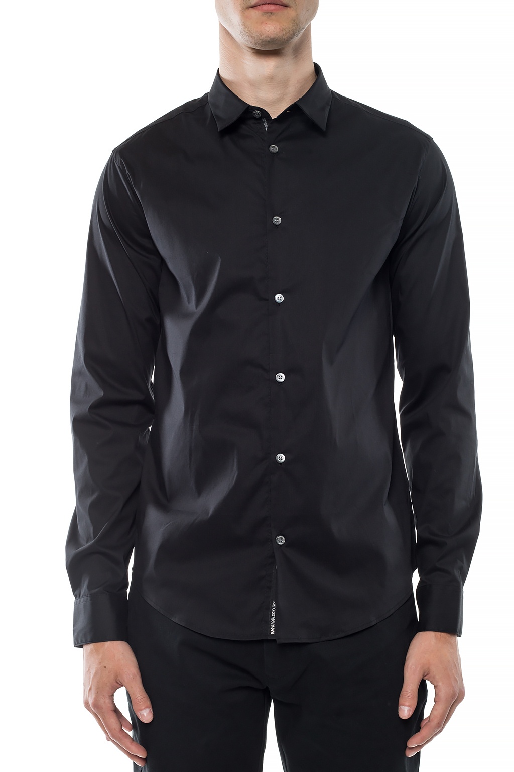 emporio armani long sleeve shirt