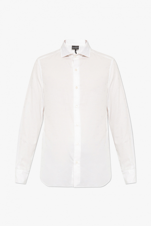 Emporio armani graphic-print Fitted shirt