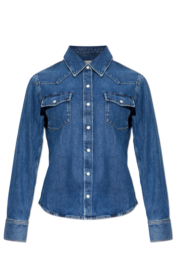 Denim shirt with pockets od FRAME