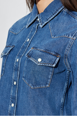 FRAME Camisa vaquera con bolsillos
