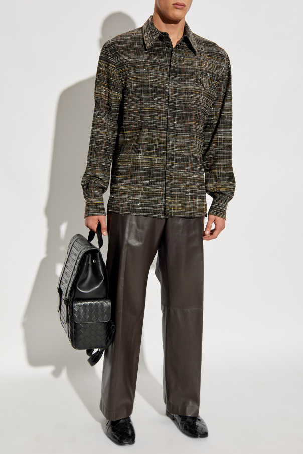 Bottega Veneta Shirt with check pattern