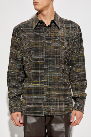 Bottega Veneta Shirt with check pattern