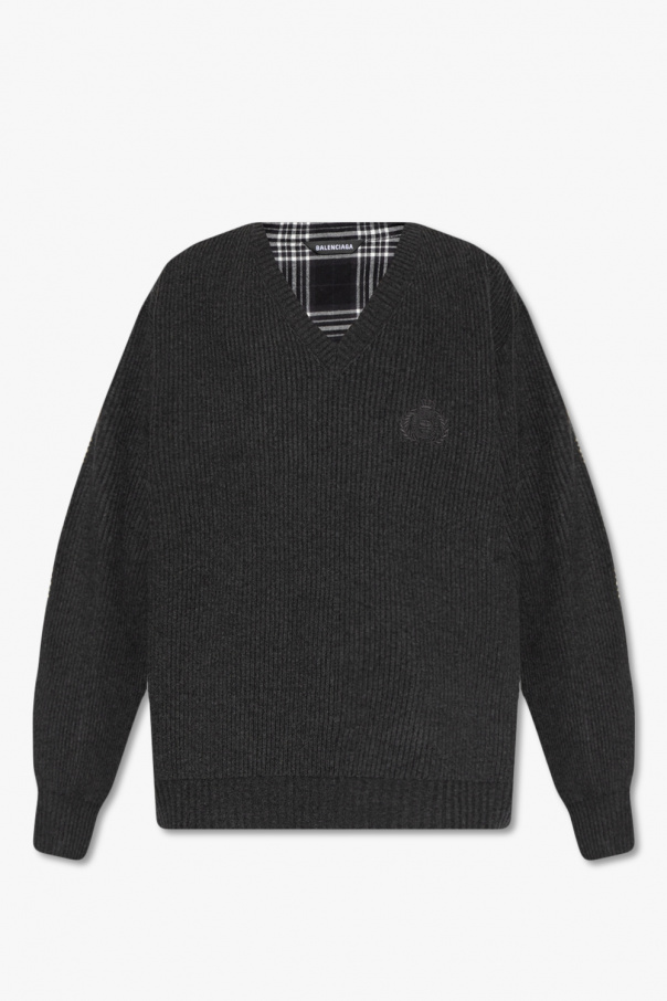 Balenciaga Shirt with sweater motif