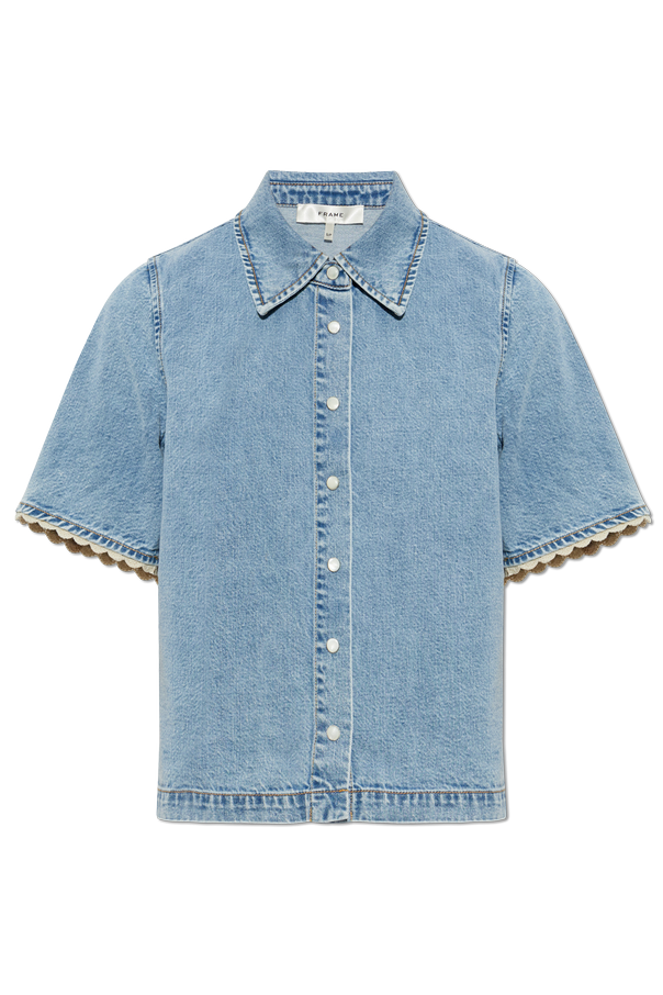 Denim short-sleeve shirt od FRAME