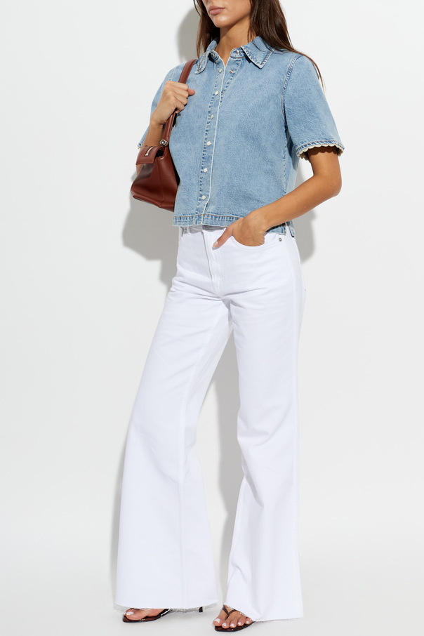 FRAME Denim short-sleeve shirt