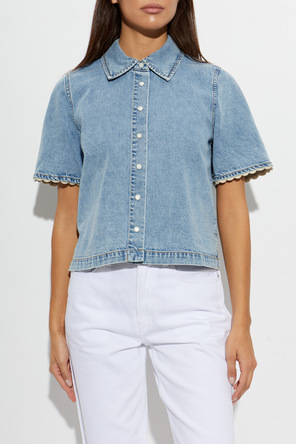 FRAME Denim short-sleeve shirt