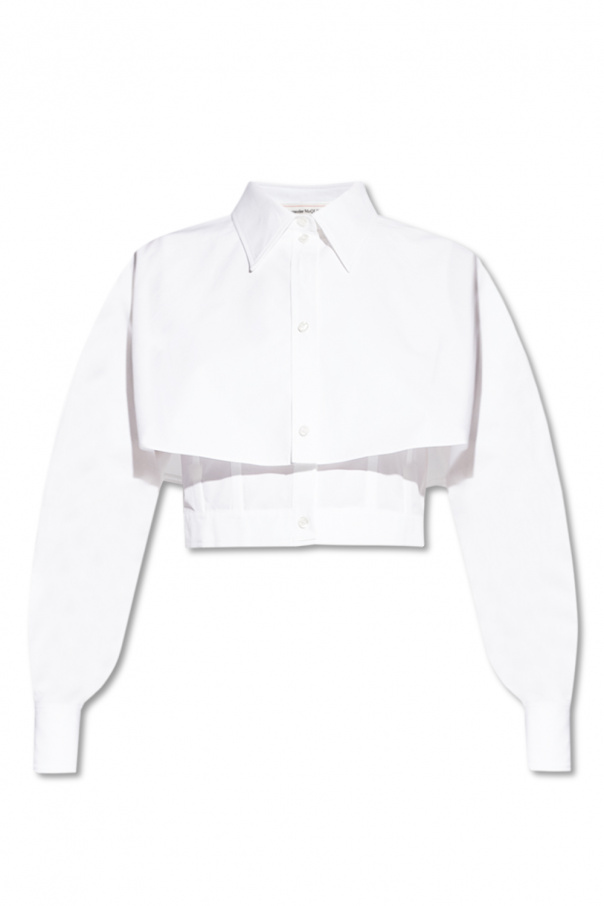 Alexander McQueen Two-layered shirt