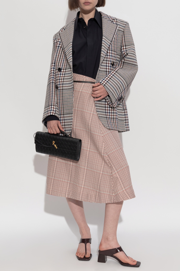 Bottega Veneta Wollhemd mit Tasche