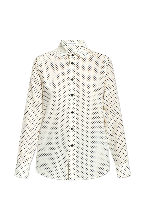 Shirt with dotted pattern od Saint Laurent