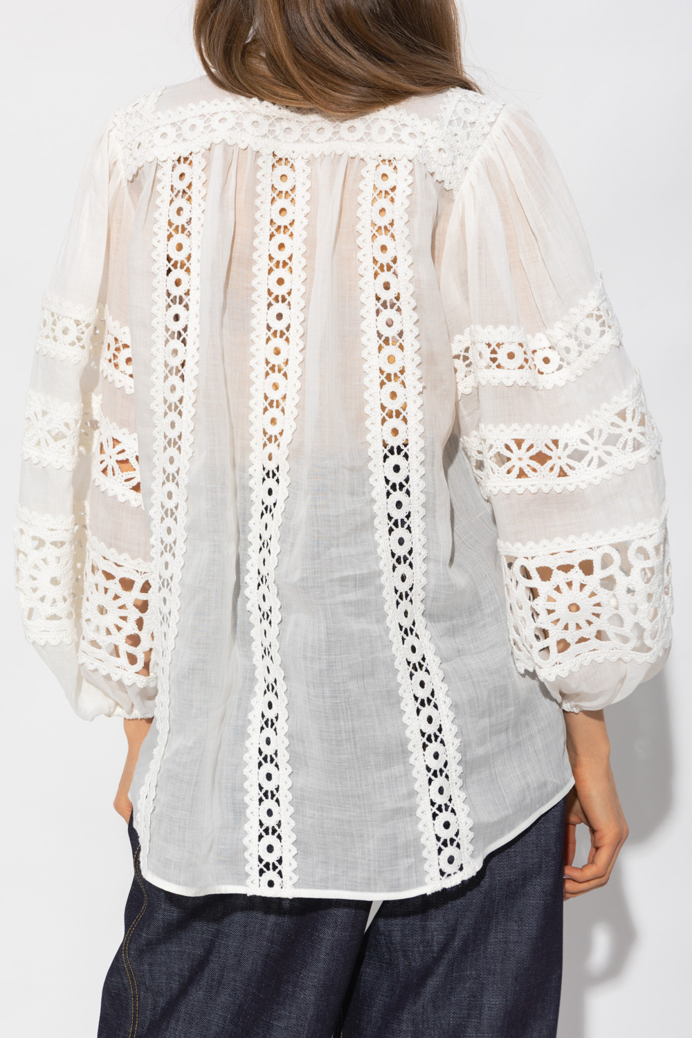 Zimmermann Shirt with puff sleeves