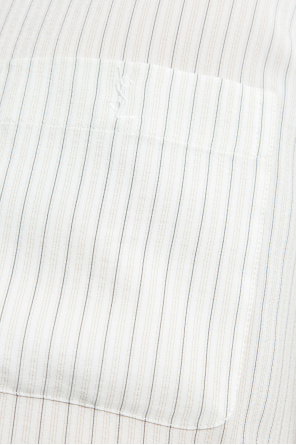 Saint Laurent Koszula ze wzorem w prążki