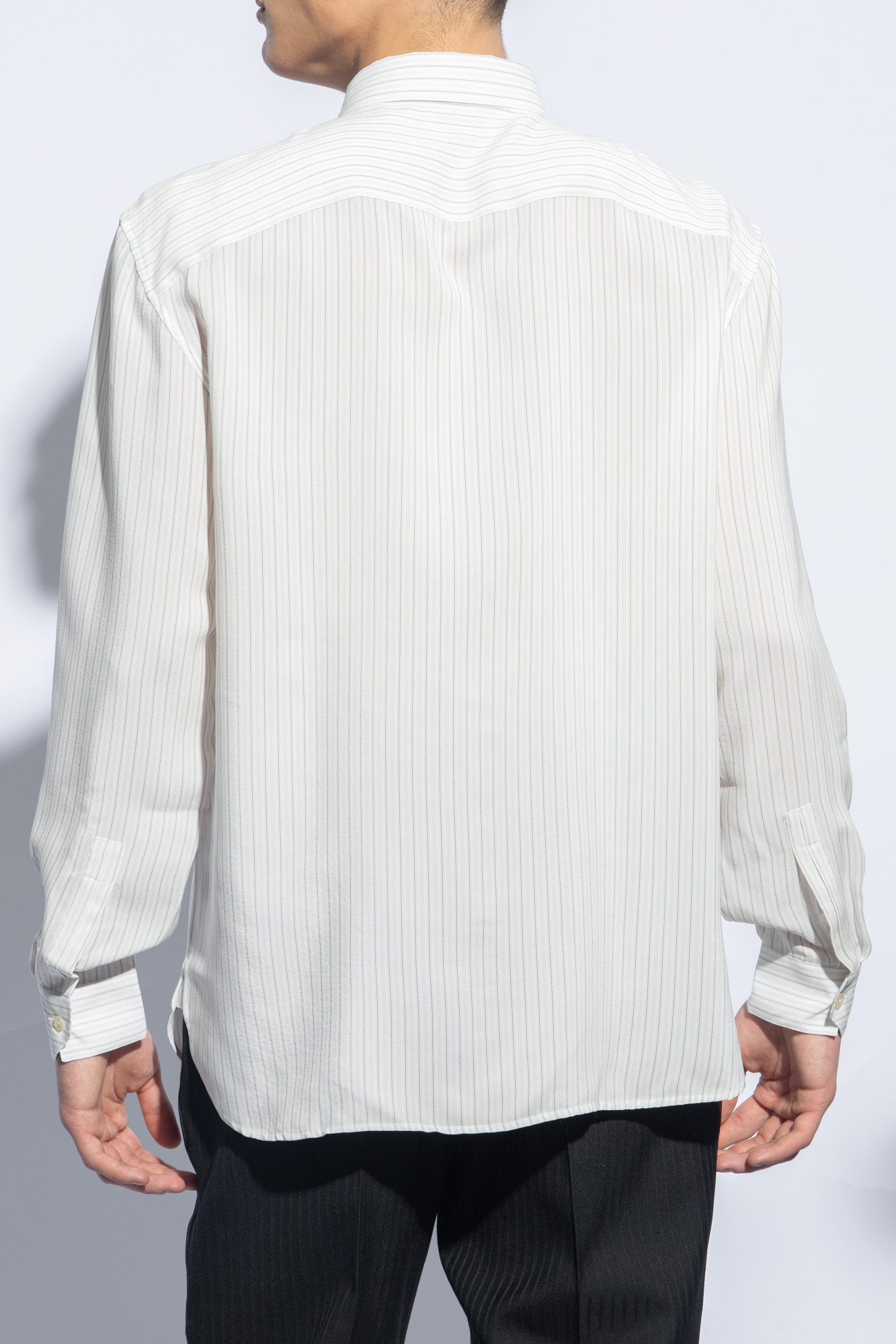 Saint Laurent Pinstriped shirt