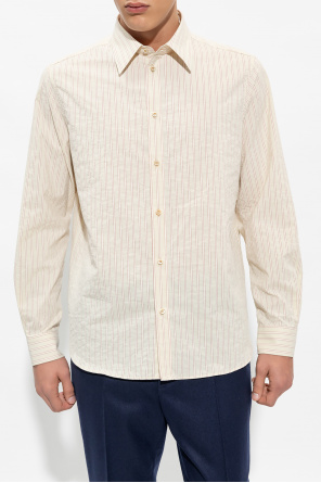 gucci blend Striped cotton shirt