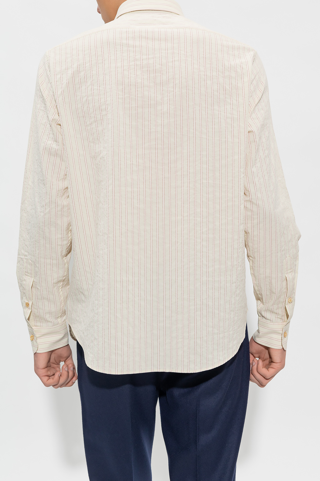 gucci expensive Striped cotton shirt