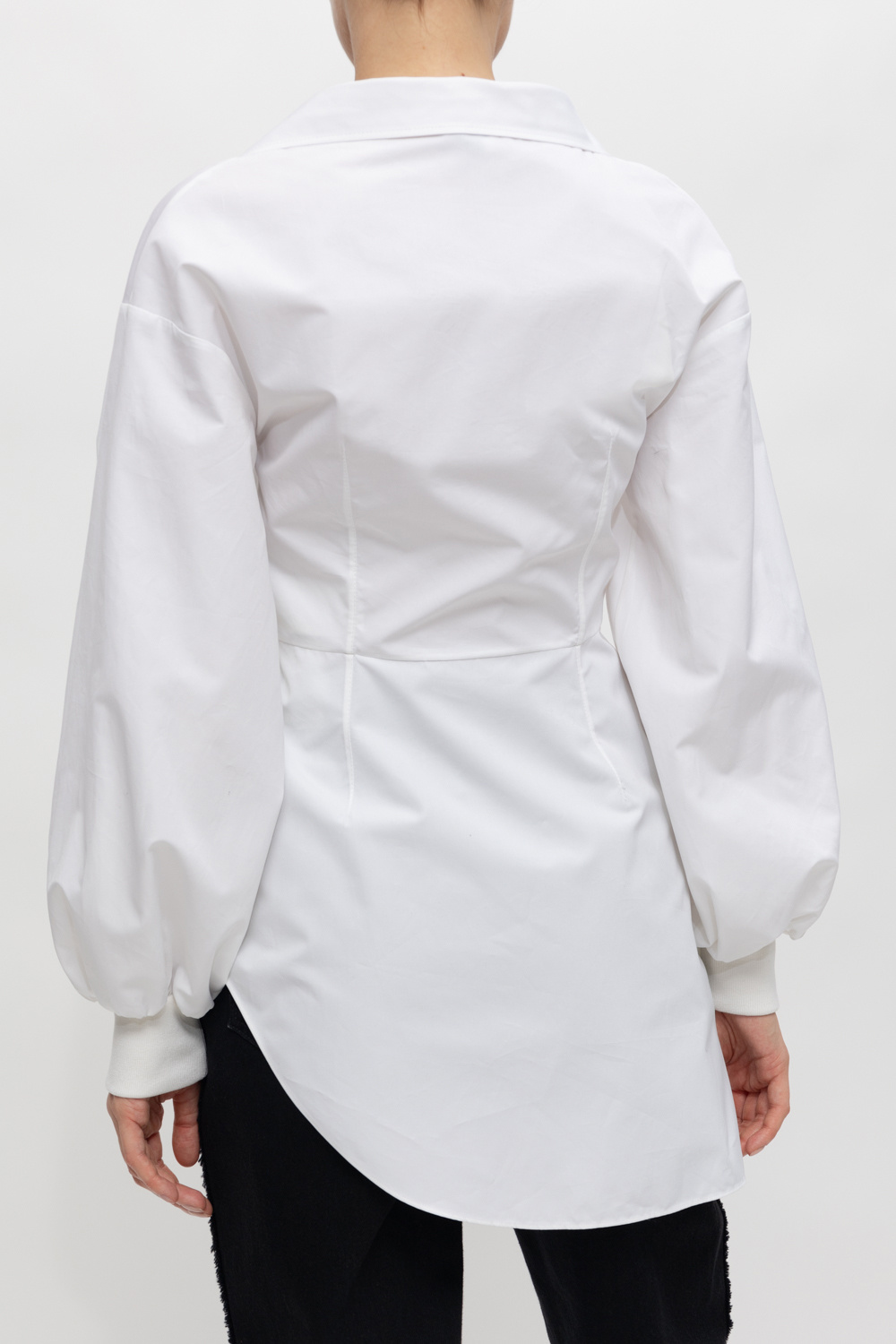 Alexander McQueen Shirt with asymmetrical fastening