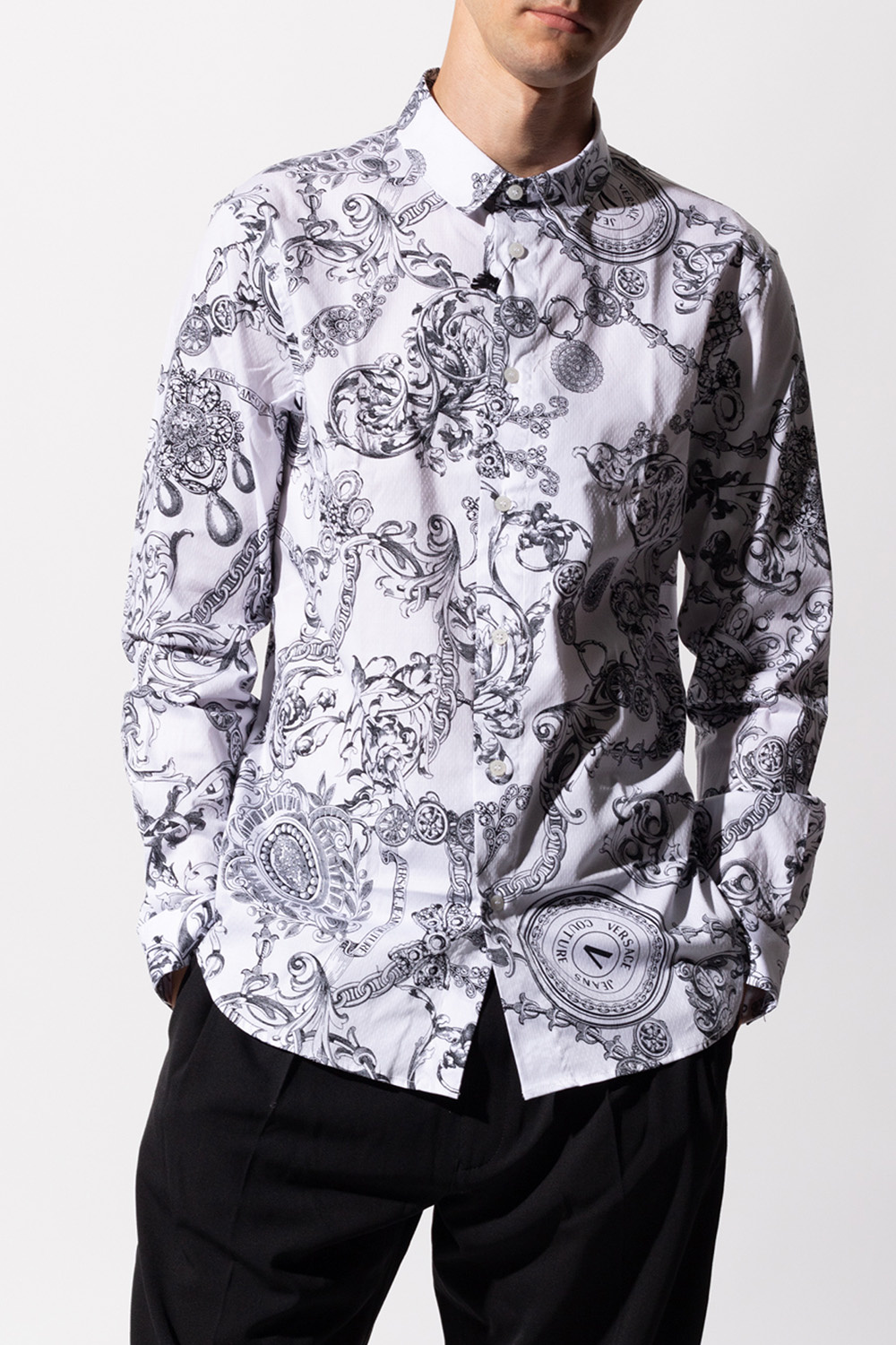 Versace Jeans Couture Barocco-printed shirt