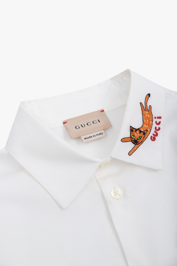 Gucci Kids Cotton shirt