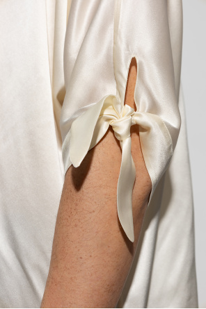 Saint Laurent Yves Saint Laurent Pre-Owned bone detail shoulder bag